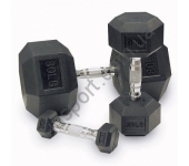 Гантельный ряд шестигранный от 1 до 10 кг Alex D-03 Гантельный ряд шестигранный от 1 до 10 кг Alex D-03