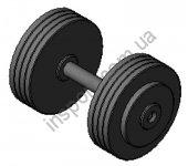 ТС-126.4-70 Гантель профессиональная BRUSTYLE 4 кг - 70 кг ТС-126.4-70 Гантель профессиональная BRUSTYLE 4 кг - 70 кг