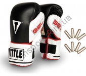 Боксерские перчатки с утяжелителями TITLE Gel Power Weighted Super 2041