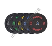 Олимпийский диск HMS HTBR05-25 (5-25 кг) Олимпийский диск HMS HTBR05-25 (5-25 кг)