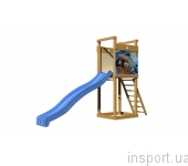 Детская горка с площадкой SportBaby-2