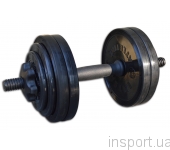 Гантель разборная черная Inter Atletika 13,82 кг СТ 530.15 Гантель разборная черная Inter Atletika 13,82 кг СТ 530.15