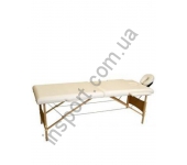 HY-20110 Массажный стол 2-х секционный (дерев.рама) белый HY-20110 Массажный стол 2-х секционный (дерев.рама) белый