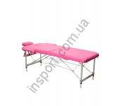 HY-2010-1.3 Массажный стол 2-х секционный (алюмин. рама) розовый HY-2010-1.3 Массажный стол 2-х секционный (алюмин. рама) розовый