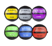 Мяч набивной для кроссфита HMS WLB 4-15 кг Мяч набивной для кроссфита HMS WLB 4-15 кг