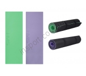 Коврик для йоги HMS YM05 (зелено-черный, фиолетово-черный) Коврик для йоги HMS YM05 (зелено-черный, фиолетово-черный)