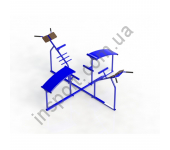 Уличный тренажер гиперэкстензия-пресс (УТ116.4) SG308 Уличный тренажер гиперэкстензия-пресс (УТ116.4) SG308