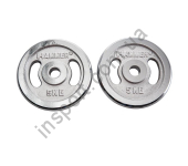 4673 Диски хромированные Hammer 2*5 kg	