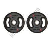 4708 Олимпийские диски профессиональные Hammer PU Weight Discs 2*10 kg