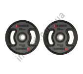 4711 Олимпийские диски профессиональные Hammer PU Weight Discs 2*25 kg 4711 Олимпийские диски профессиональные Hammer PU Weight Discs 2*25 kg
